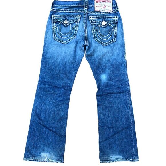 TRUE Religion Jeans Size 31 BILLY SUPER T Blue - Picture 3 of 7